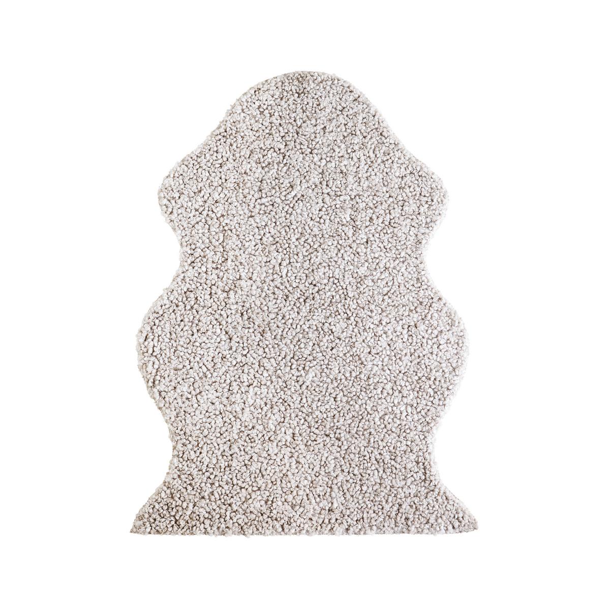 UMELÁ KOŽUŠINA Felix, 60/90cm, béžová - béžová, Konventionell, textil (60/90cm) - Modern Living