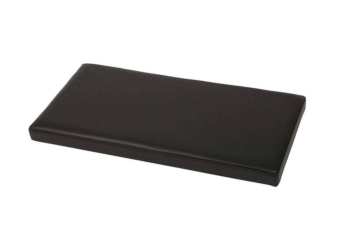 Sitztruhe Seatbox Schwarz L: 76 cm Lederlook mit Stauraum - Schwarz, Basics, Kunststoff (76/38/38cm) - Echtwerk