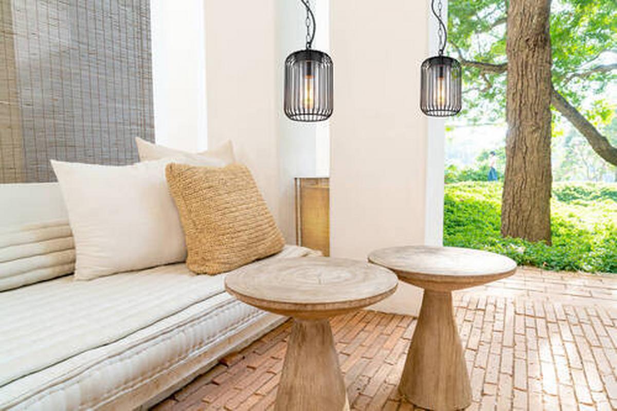 Außenleuchte 31985h Ip 44 - Klar/Schwarz, Design, Kunststoff/Metall (16/75,5cm) - Globo