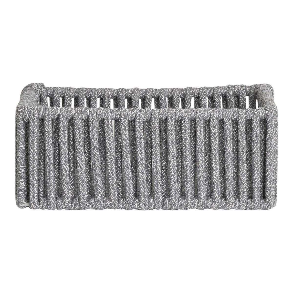 Korbset Arese Grau 3-Teilig - Grau, Design, Textil/Metall (16/10/26null)