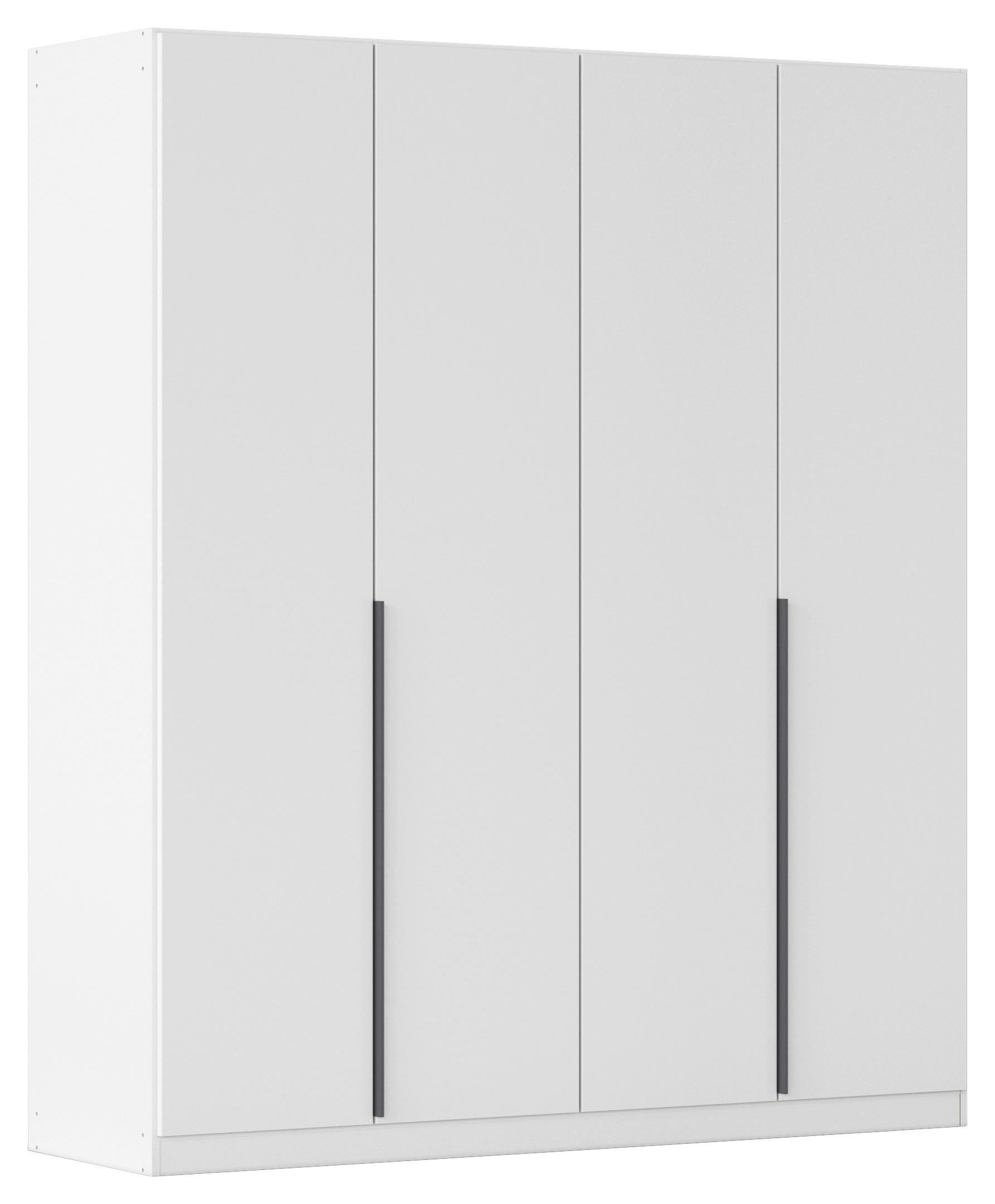 Drehtürenschrank Alabama Weiß B: 181 Cm - Weiß, MODERN, Holzwerkstoff (181/229/54cm) - Rauch Möbel