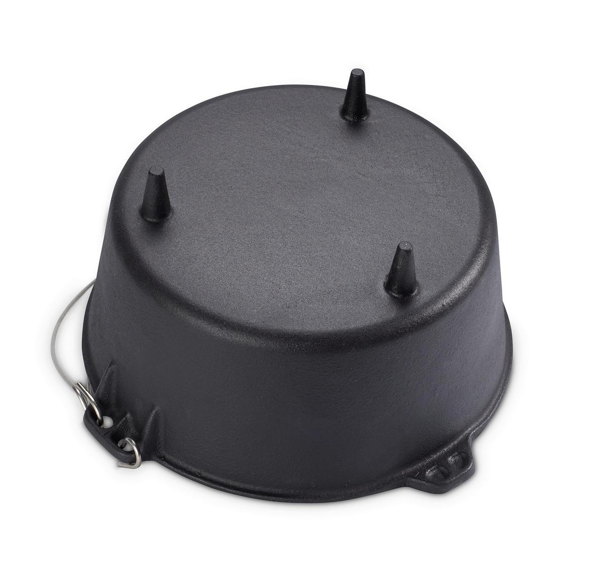 Dutch-Oven-Set Ew-Ge-1225 - Schwarz, Basics, Metall (31,5/31,5/21cm) - Echtwerk