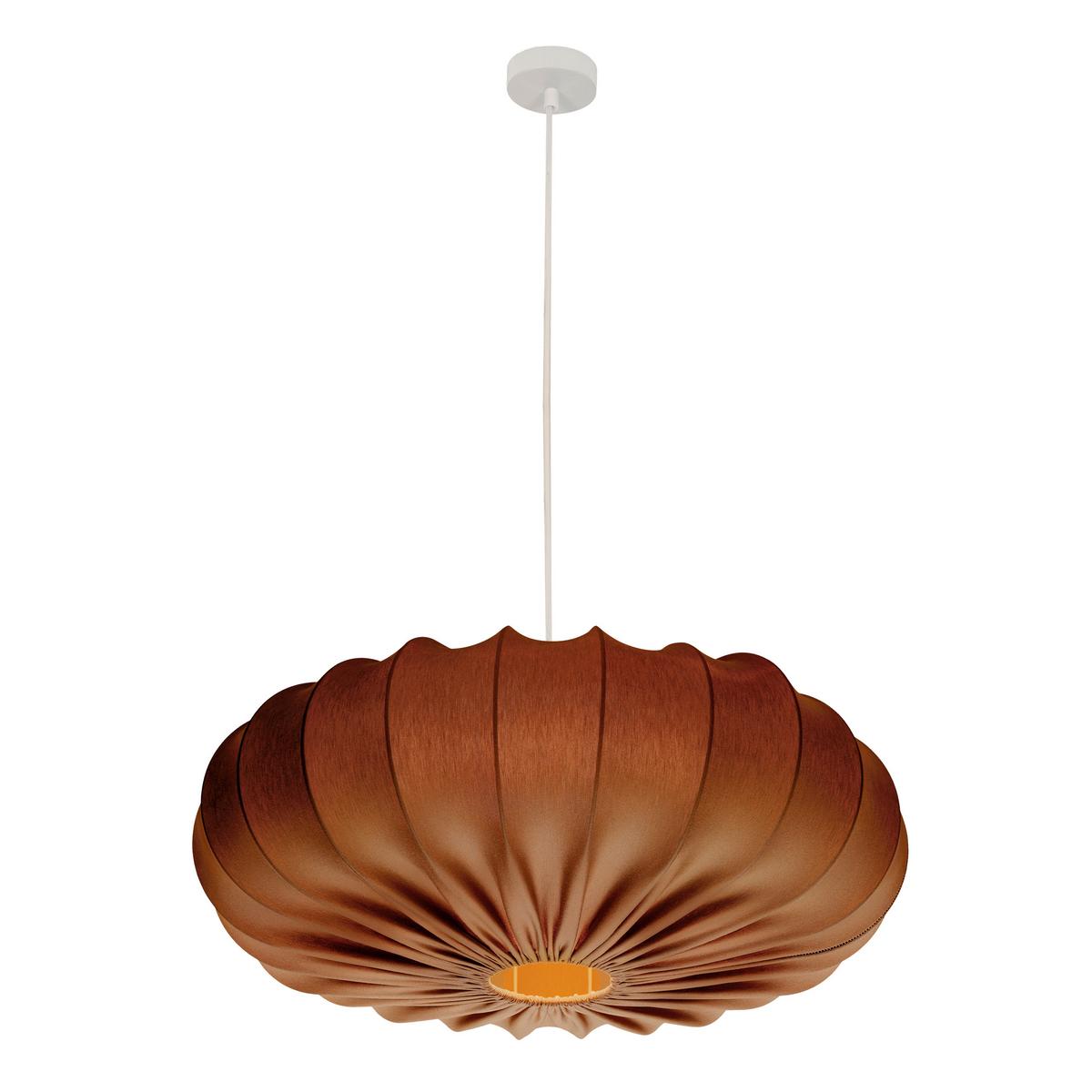 Pendelleuchte 31-39248 Caffe - Weiß/Mokka, KONVENTIONELL, Kunststoff/Metall (66/66/120cm)