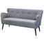 Dreisitzer-Sofa Terence B: 170 cm Silberblau - Blau/Silberfarben, KONVENTIONELL, Textil (170/83/80cm) - Carryhome Dreisitzer-Sofa Terence B: 170 cm Silberblau - Blau/Silberfarben, KONVENTIONELL, Textil (170/83/80cm) - Carryhome