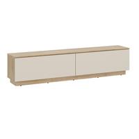 Lowboard Puento Eichefarben/Kaschmir B:160cm - Kaschmir/Eichefarben, Design, Holzwerkstoff (160/37,6/35cm) - Livetastic