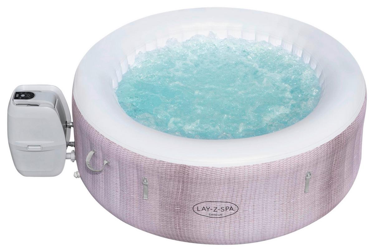 Felfújható Jakuzzi Lay-Z-Spa Kb. 180/66cm - szürke, Modern, műanyag (180/66cm) - Bestway
