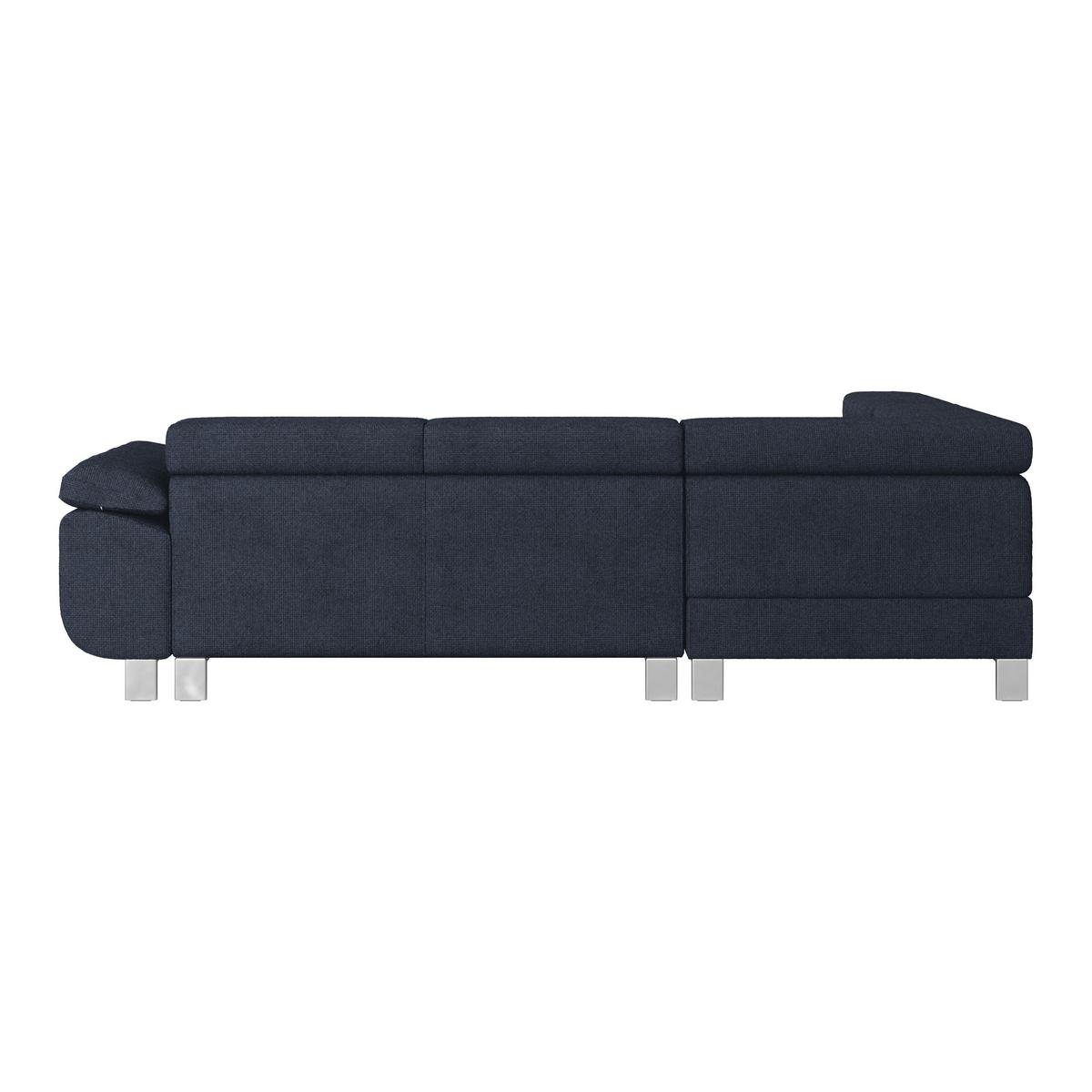 Ecksofa Savona - Dunkelblau, MODERN, Textil (230/270cm) - Ondega