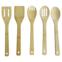 Konyhasegédeszköz-szett Simon 5 Részes - natúr színű, Basics, fa (6/30cm) - Ondega