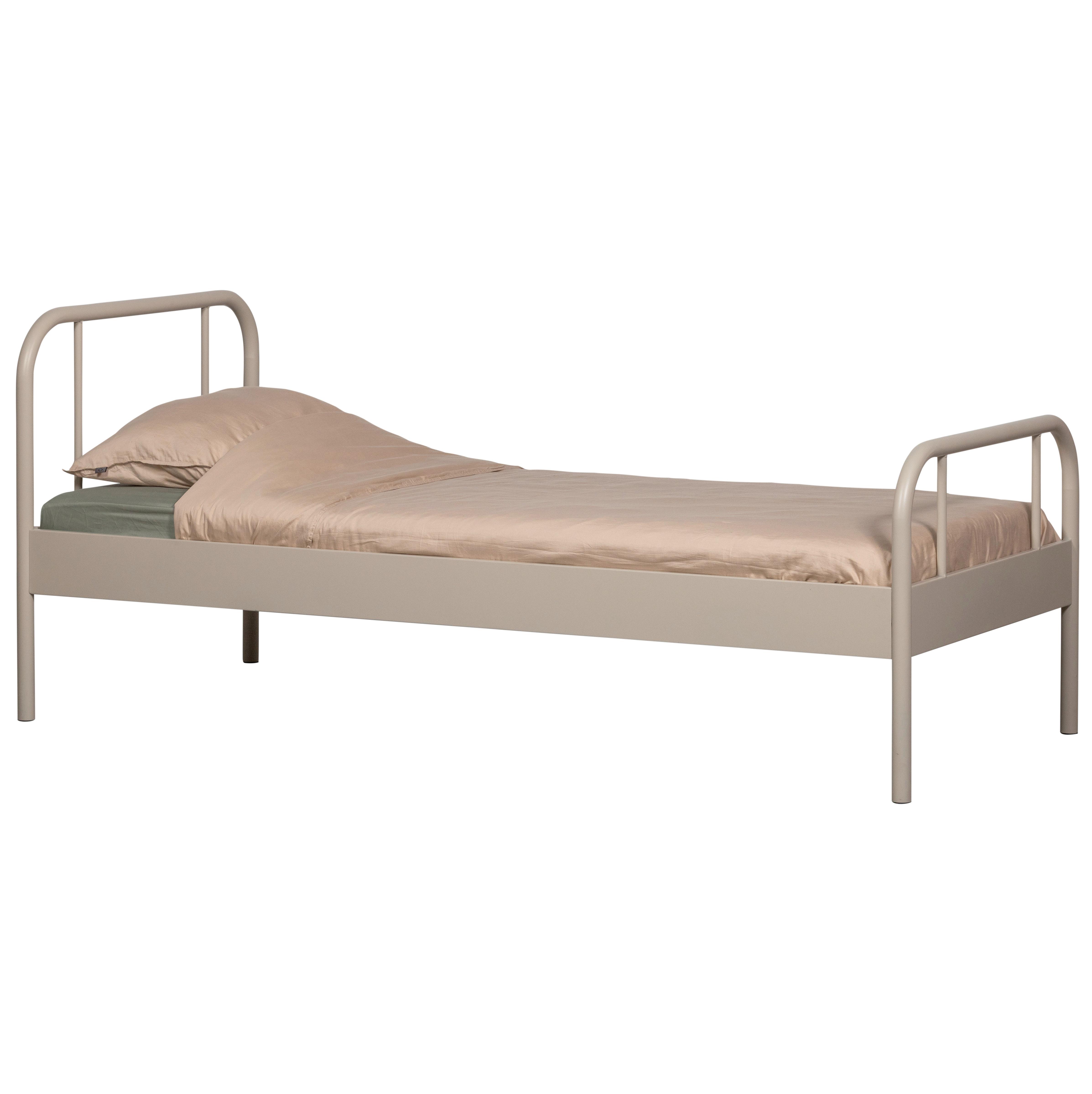 METALLBETT Mata Sandfarben 90x200cm - Sandfarben, Basics, Metall (90/200cm) - MID.YOU