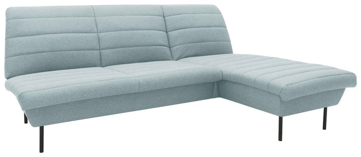 Ecksofa Looks Ix Anthrazit - Mintgrau/Schwarz, Design, Textil (214/168cm) - LOOKS by W.Joop