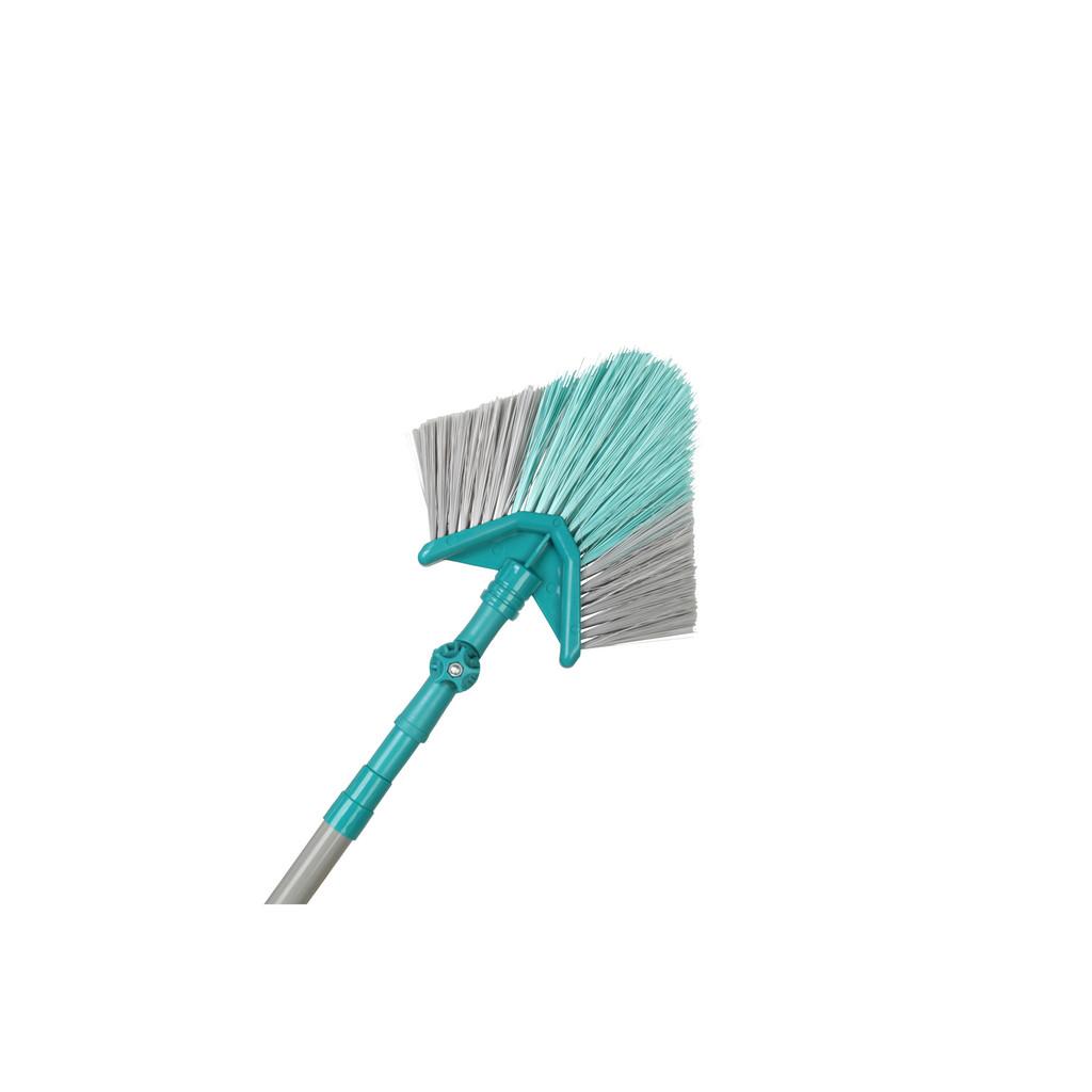 Eckbesen mit Teleskopstiel B: 24 cm Kunststoff-Borsten