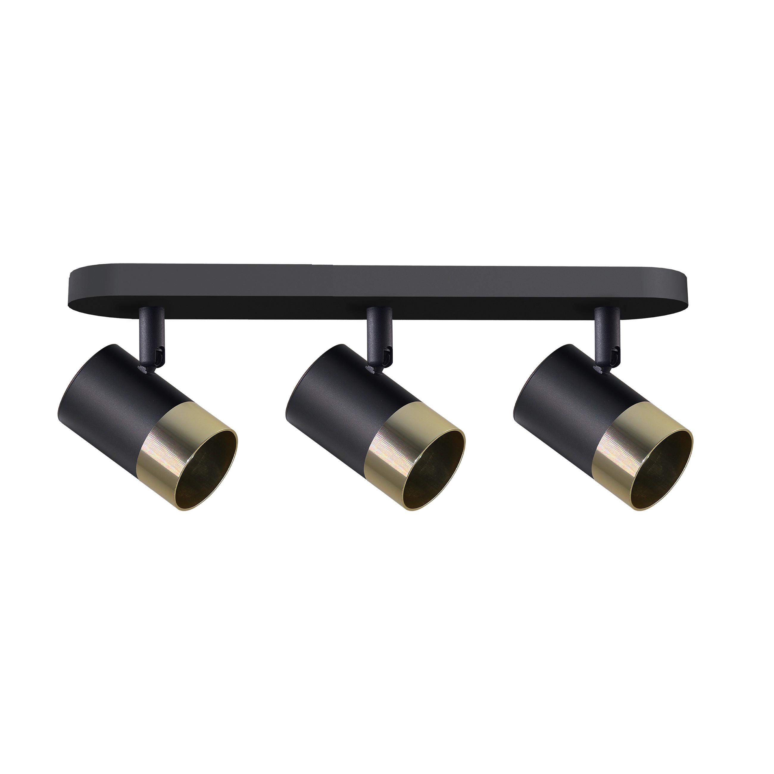 Strahler 93-27436 Tobi - Goldfarben/Schwarz, Design, Metall (44/5,5/14cm)