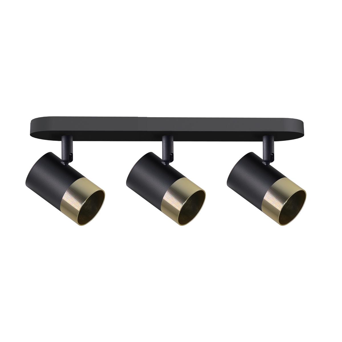 Strahler 93-27436 Tobi - Goldfarben/Schwarz, Design, Metall (44/5,5/14cm)