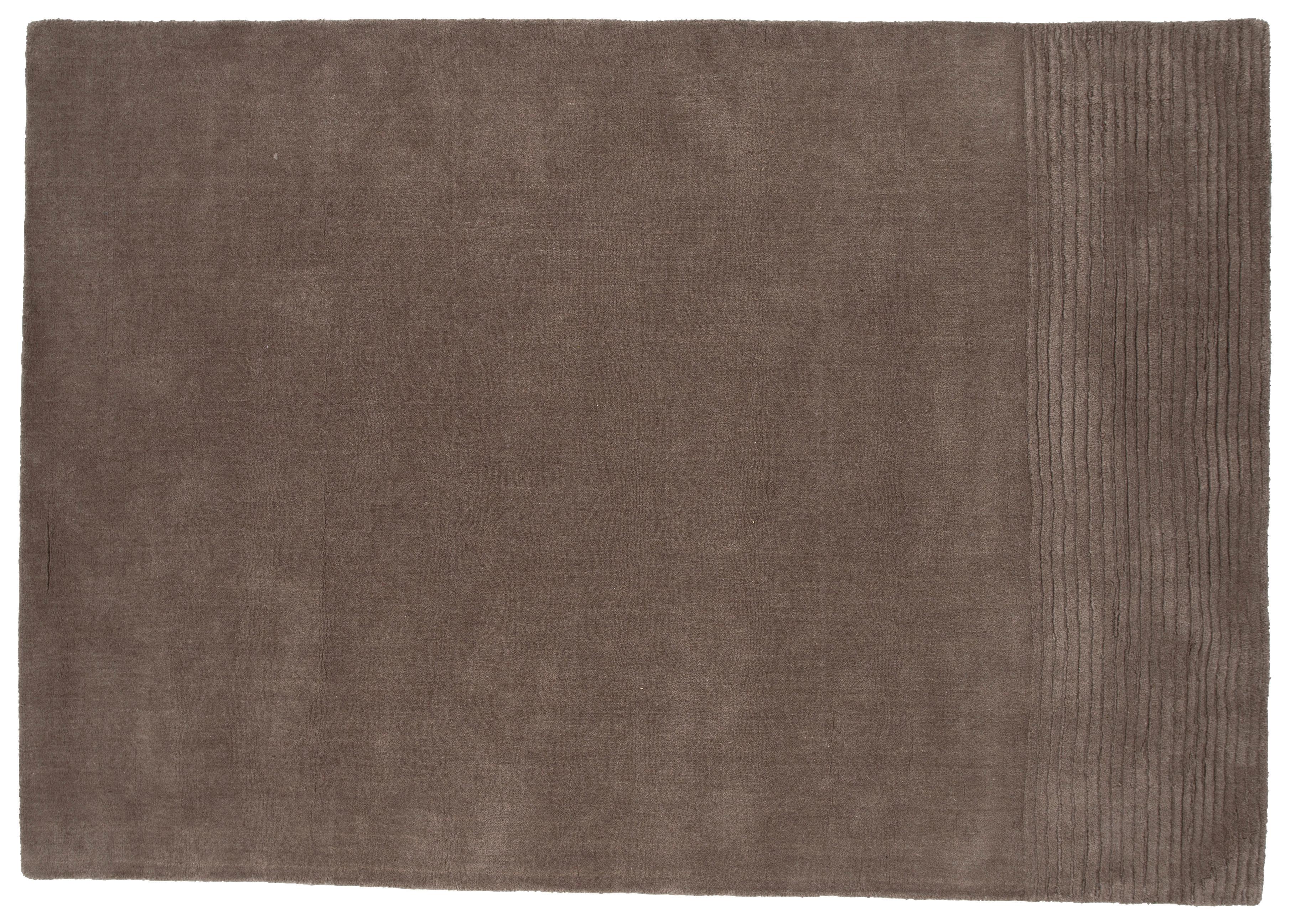 Hochflorteppich Matteo - Braun, LIFESTYLE, Textil (230/160cm) - P & B