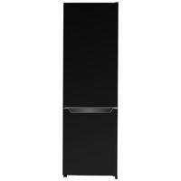 KÜHL-GEFRIER-KOMBINATION Schwarz B: 54cm - Schwarz, Basics, Glas/Kunststoff (54/176/55cm) - Respekta
