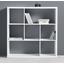 Regal Basic - biela, Moderný, drevo (110/110/29,5cm) - Modern Living Regal Basic - biela, Moderný, drevo (110/110/29,5cm) - Modern Living