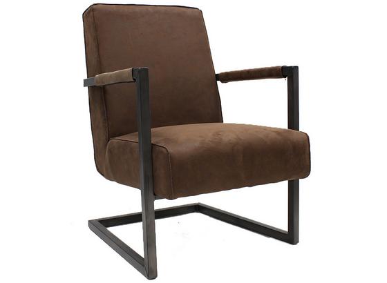 Sessel Tyler B: 62 cm Braun - Schwarz/Braun, LIFESTYLE, Leder/Textil (62/84/70cm) - Livetastic Sessel Tyler B: 62 cm Braun - Schwarz/Braun, LIFESTYLE, Leder/Textil (62/84/70cm) - Livetastic