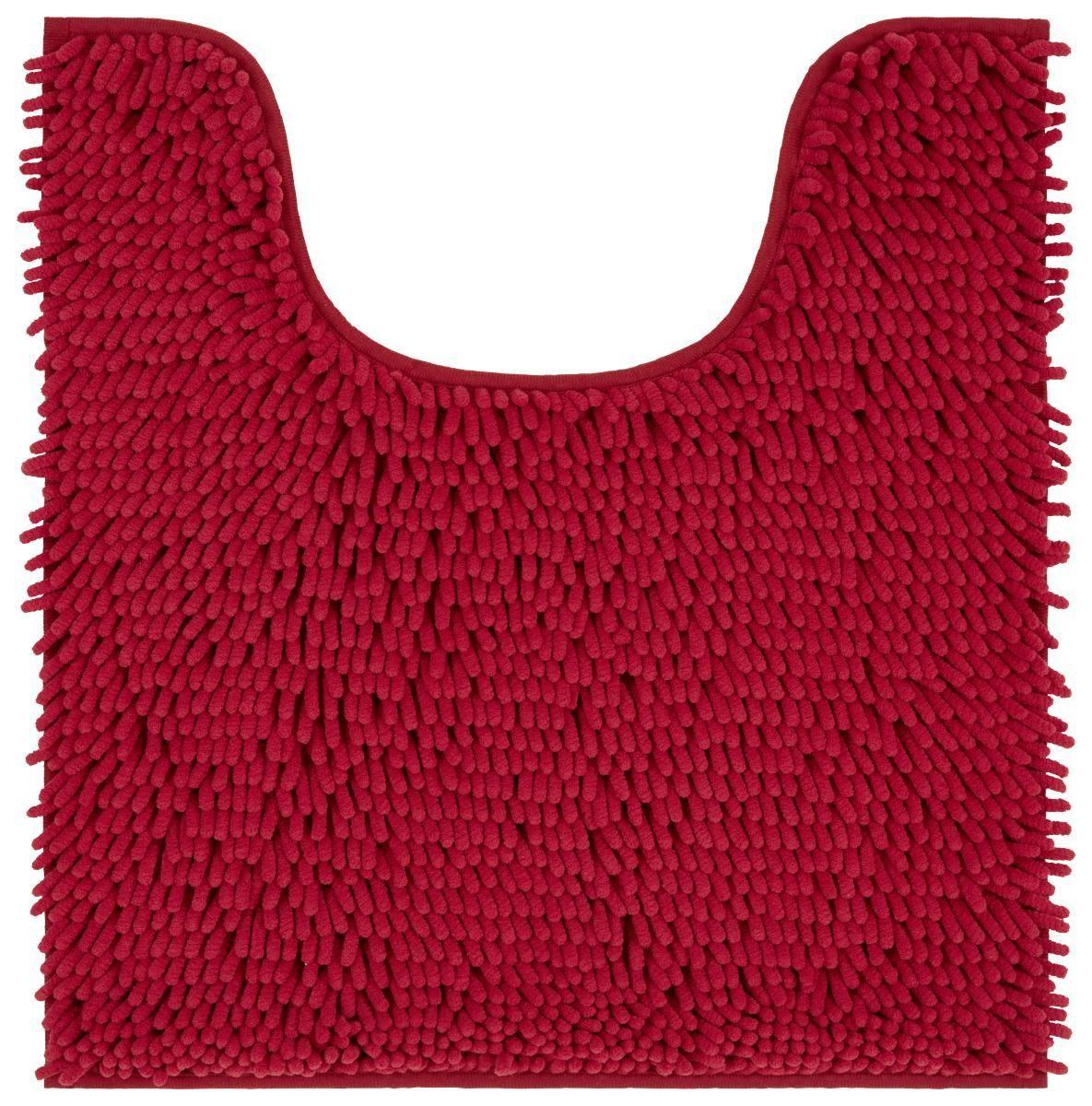 WC-Vorleger Liliane - Bordeaux, KONVENTIONELL, Textil (45/50cm) - Ombra