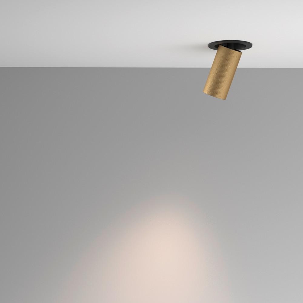 Deckenleuchte Artisan - Goldfarben/Schwarz, MODERN, Metall (5,4/14,1cm) - MAYTONI