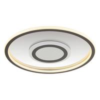 Led Mennyezeti Lámpa 48556-40 - fehér/szürke, Konventionell, műanyag/fém (43,2/5cm) - Globo