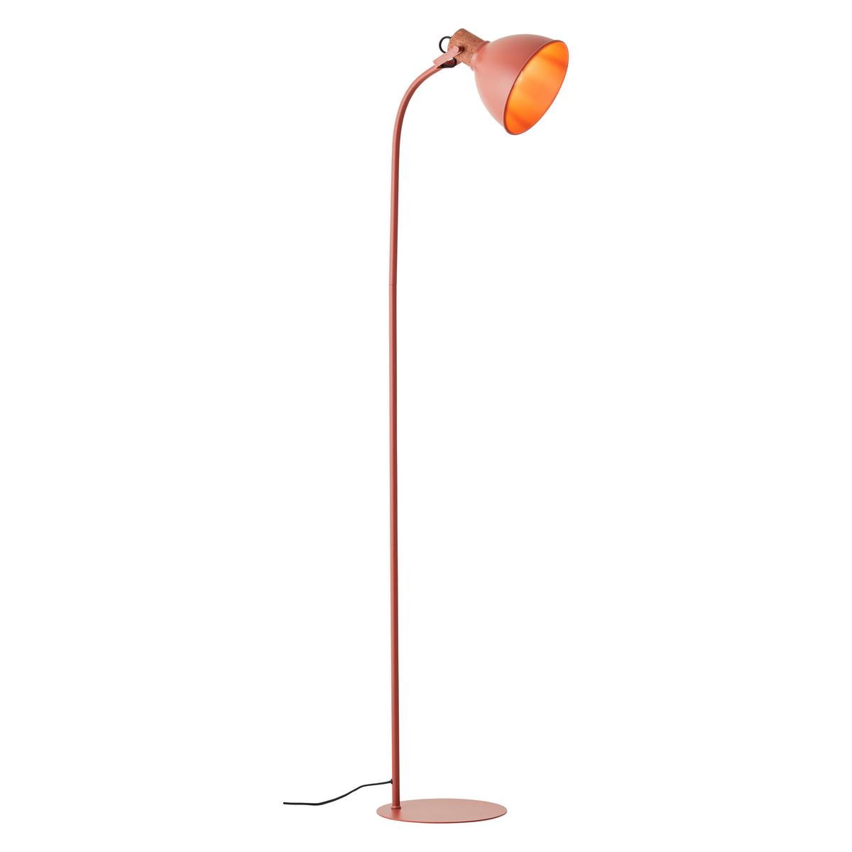 Stehleuchte 94556/01 ERENA - Rot, Basics, Holz/Metall (35/150cm) - Brilliant