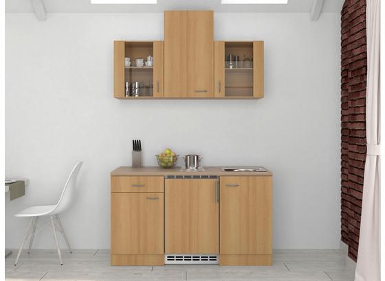 Küchenblock Nano 150 cm Buche - Buchefarben/Creme, MODERN, Holzwerkstoff (150/60cm) Küchenblock Nano 150 cm Buche - Buchefarben/Creme, MODERN, Holzwerkstoff (150/60cm)