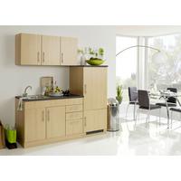 Küchenblock Toronto Buchefarben/graphit B: 180 Cm - Buchefarben/Graphitfarben, MODERN, Holzwerkstoff (180cm) - Held