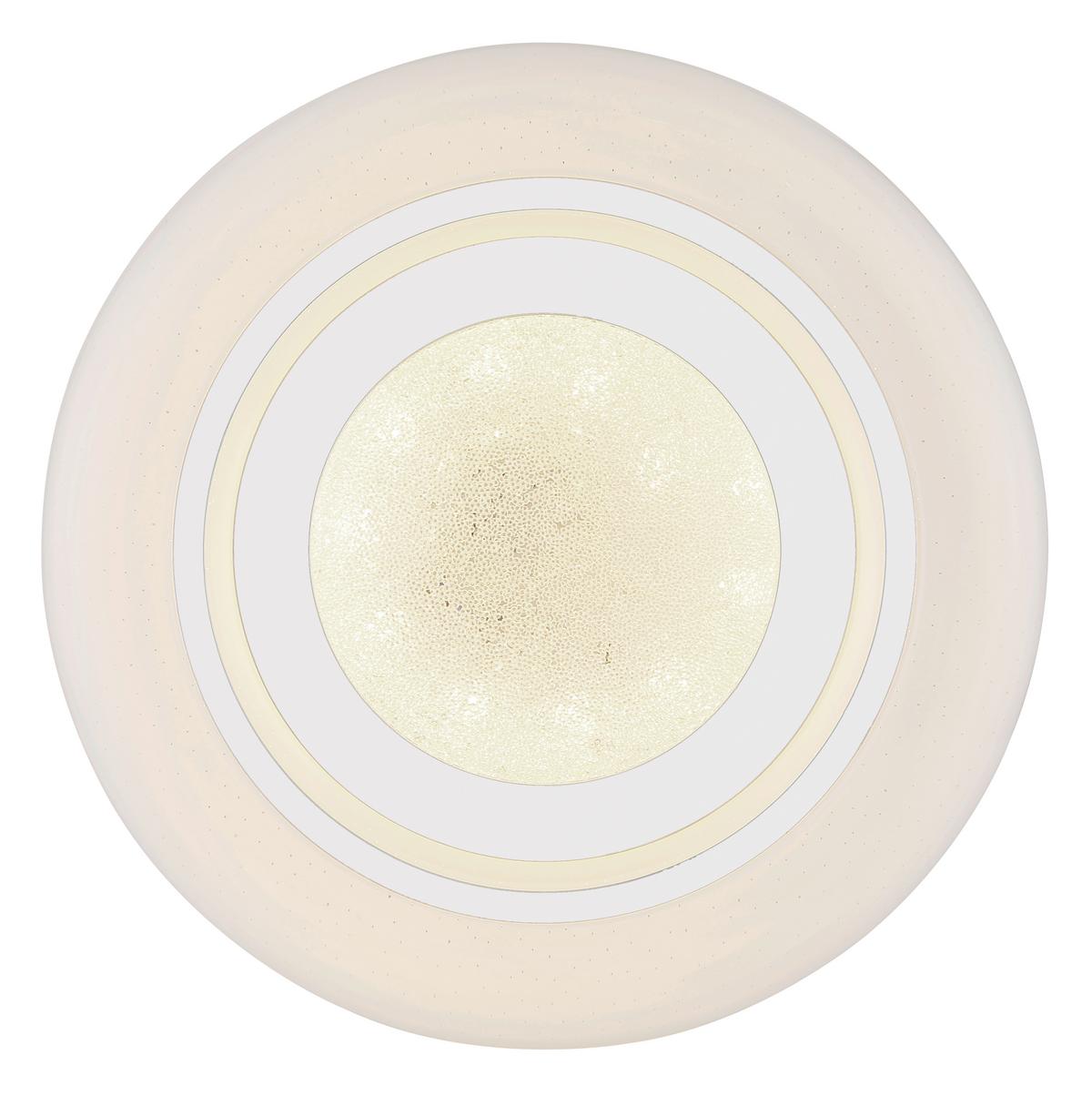 STROPNÍ SVÍTIDLO 41369-18 - bílá/opál, Trend, kov/plast (39/8cm) - Globo