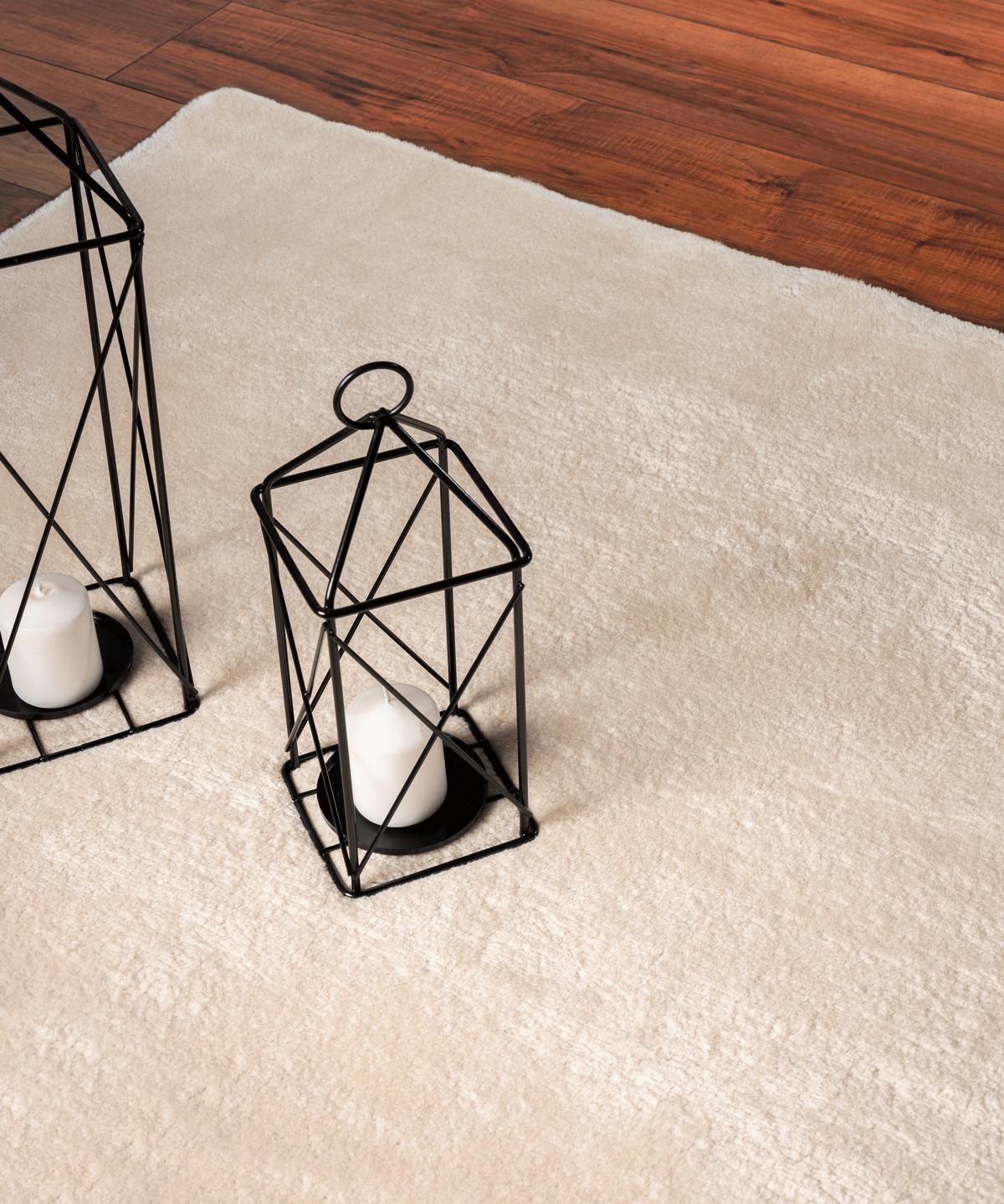 Fellteppich Loft - Beige, KONVENTIONELL, Textil (140/200cm)
