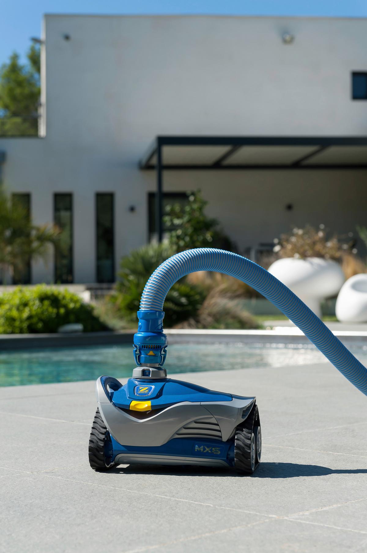 Poolsauger Mx6 - Blaugrau, KONVENTIONELL, Kunststoff (31/19/22cm) - Gre