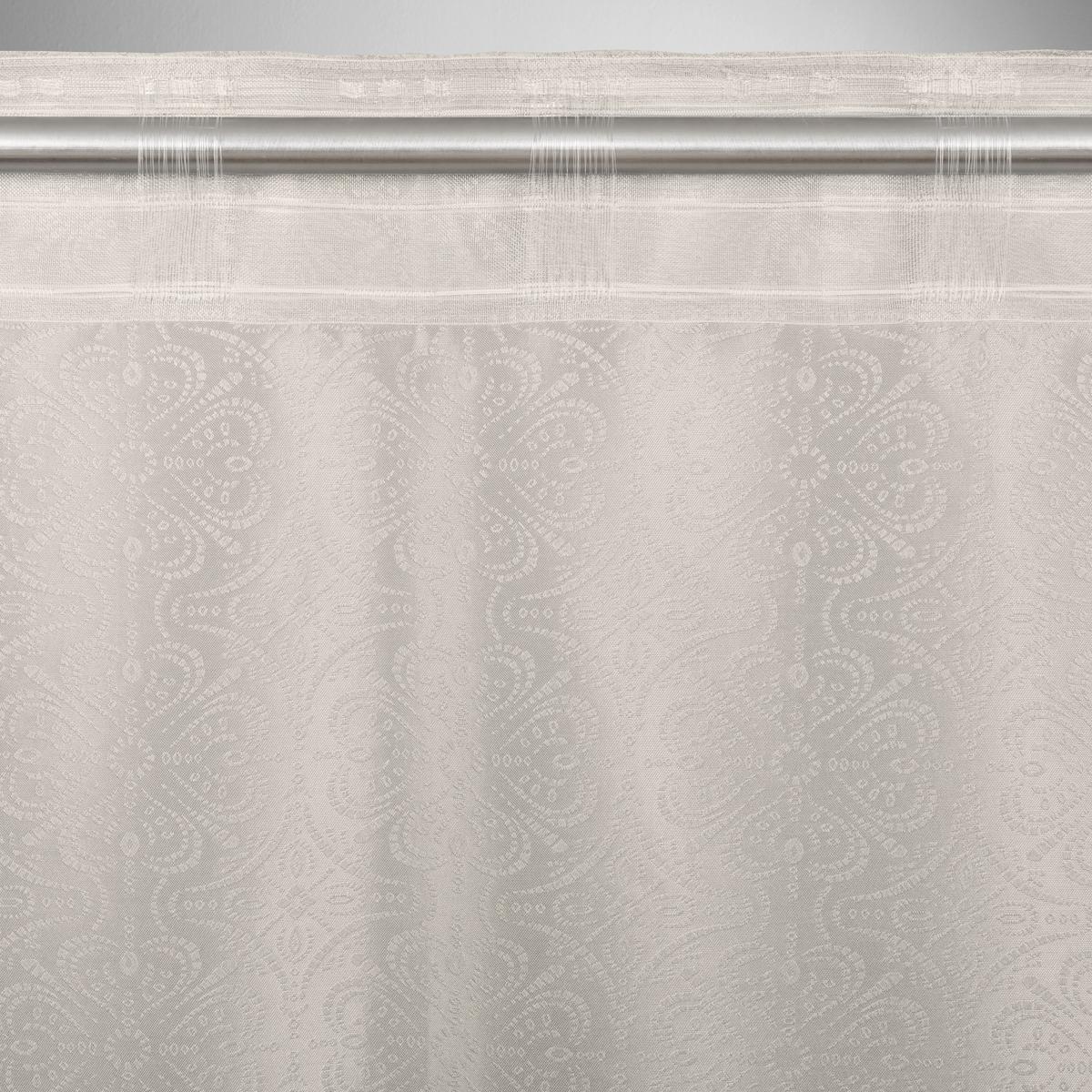 HOTOVÝ ZÁVĚS EMIL - šampaňská, Romantický / Rustikální, textil (135/245cm) - Mömax