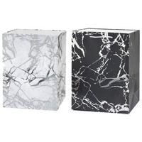 Geschenktasche Marmor XL - Multicolor, Basics, Papier (31/42/12cm)