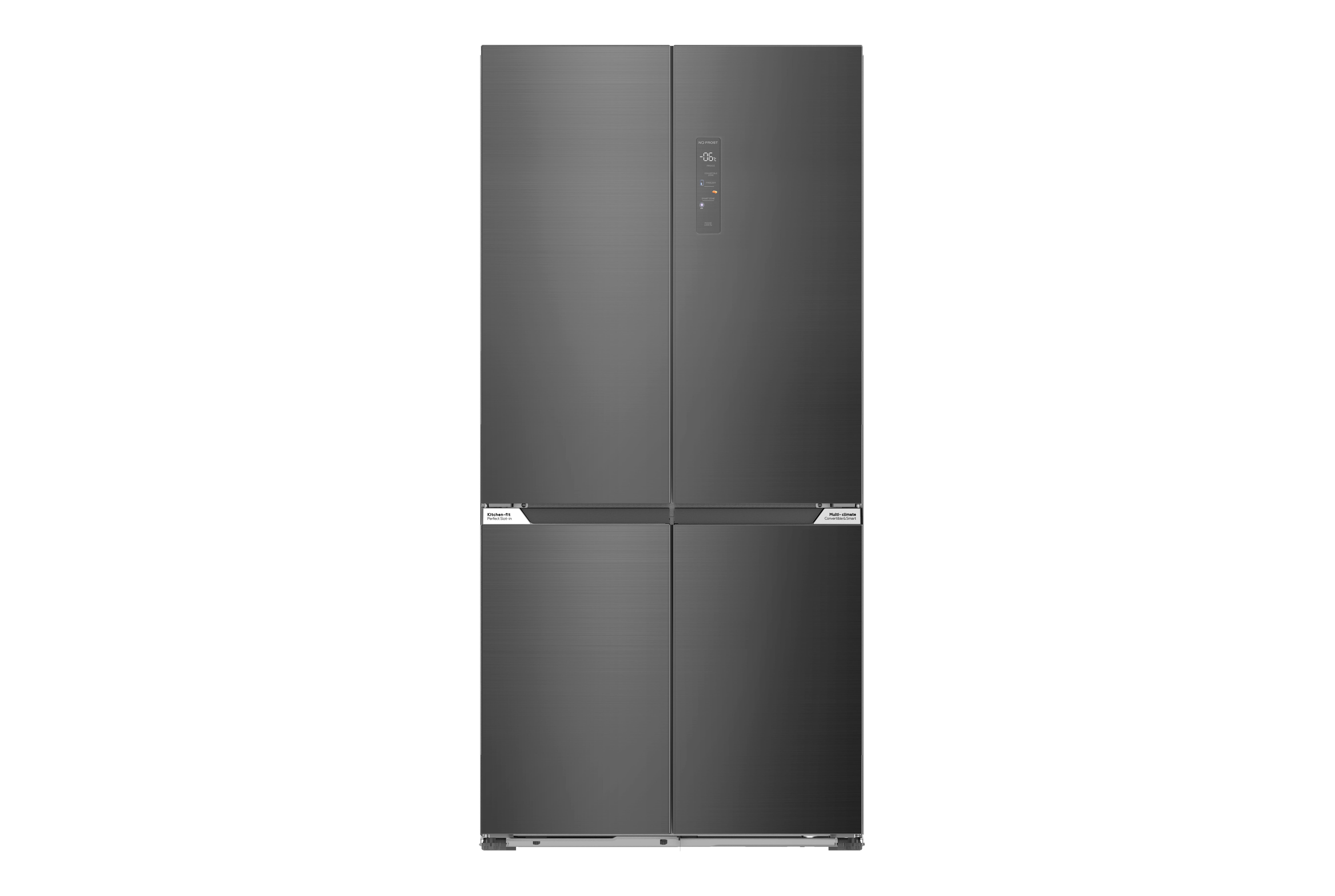 Side-by-side Nabo Smi 5535 - Dunkelgrau, Basics, Metall (90,5/190,2/59,7cm) - Nabo