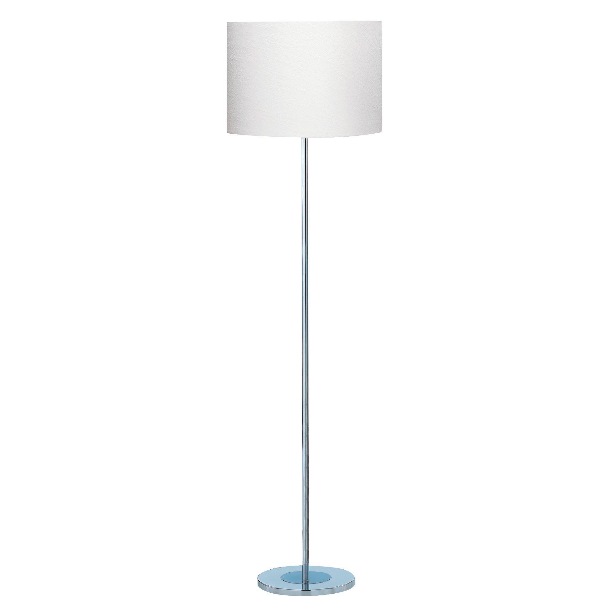 Stehleuchte Carter Eu7550cc - Chromfarben, LIFESTYLE, Metall (40/151cm)