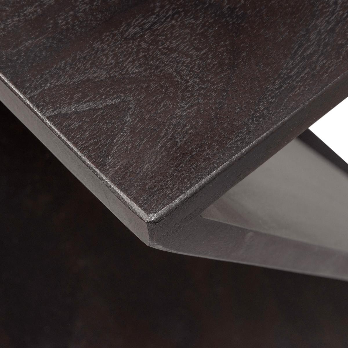 Beistelltisch Ikem Dunkelbraun B: 41 cm - Dunkelbraun, Design, Holz (41/41/61cm) - Livetastic