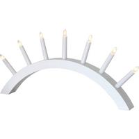 LED-Kerze 230-00 Kerzenständer - Weiß, Basics, Holz/Kunststoff (58/6/29cm) - Eglo