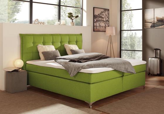 Boxspringbett mit Topper 180x200