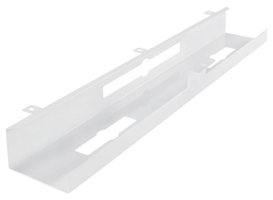 Kabelkanal B: ca. 80 cm Weiß - Weiß, Basics, Metall (80/7/13cm) - Livetastic Kabelkanal B: ca. 80 cm Weiß - Weiß, Basics, Metall (80/7/13cm) - Livetastic