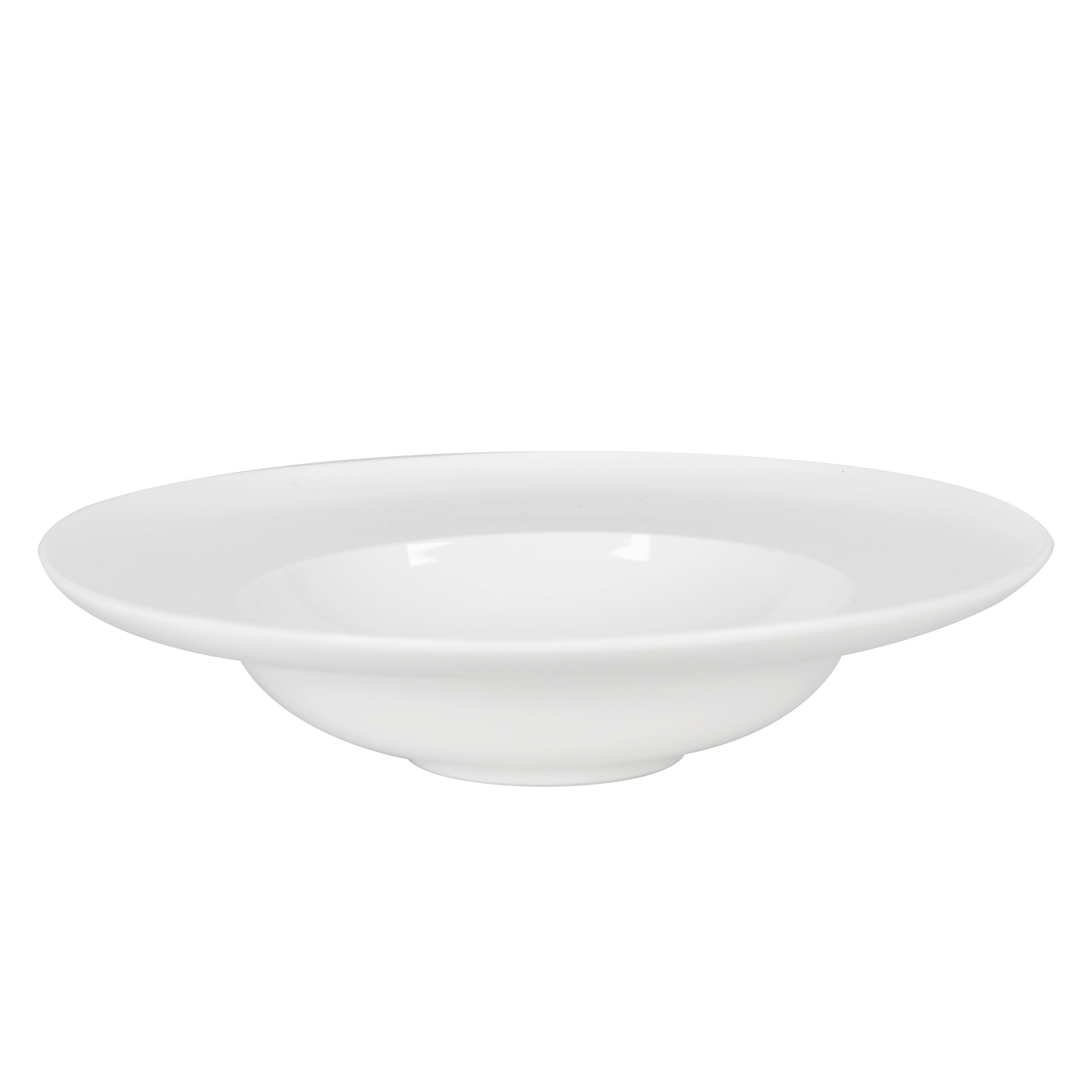 Pastateller Finola - Weiß, Basics, Keramik (23/5cm) - Luca Bessoni