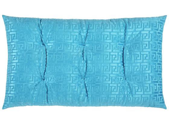 Bodenkissen Mäander - Türkis, MODERN, Textil (65/100cm) - Luca Bessoni Bodenkissen Mäander - Türkis, MODERN, Textil (65/100cm) - Luca Bessoni