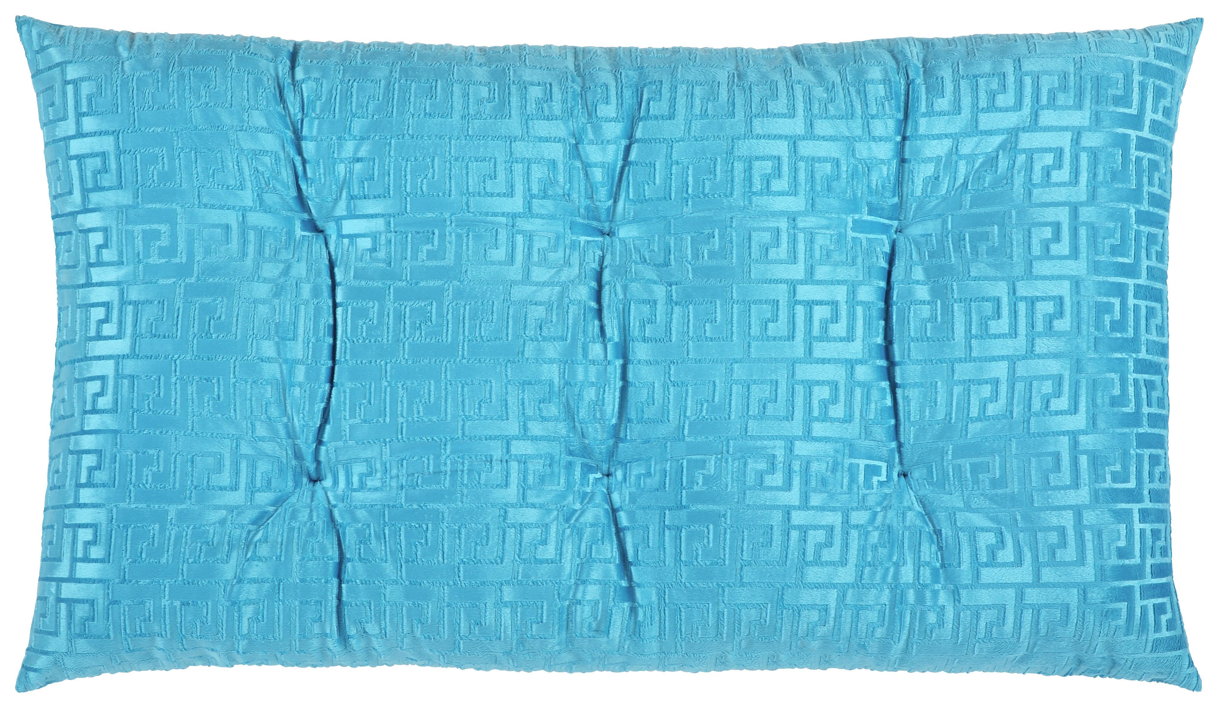 Padlópárna Mäander - Türkiz, modern, Textil (65/100cm) - Luca Bessoni