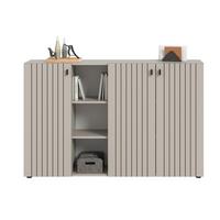 Kommode Station Kaschmir B: 70cm - Kaschmir/Schwarz, Design, Holzwerkstoff (70/192/37cm) - MID.YOU