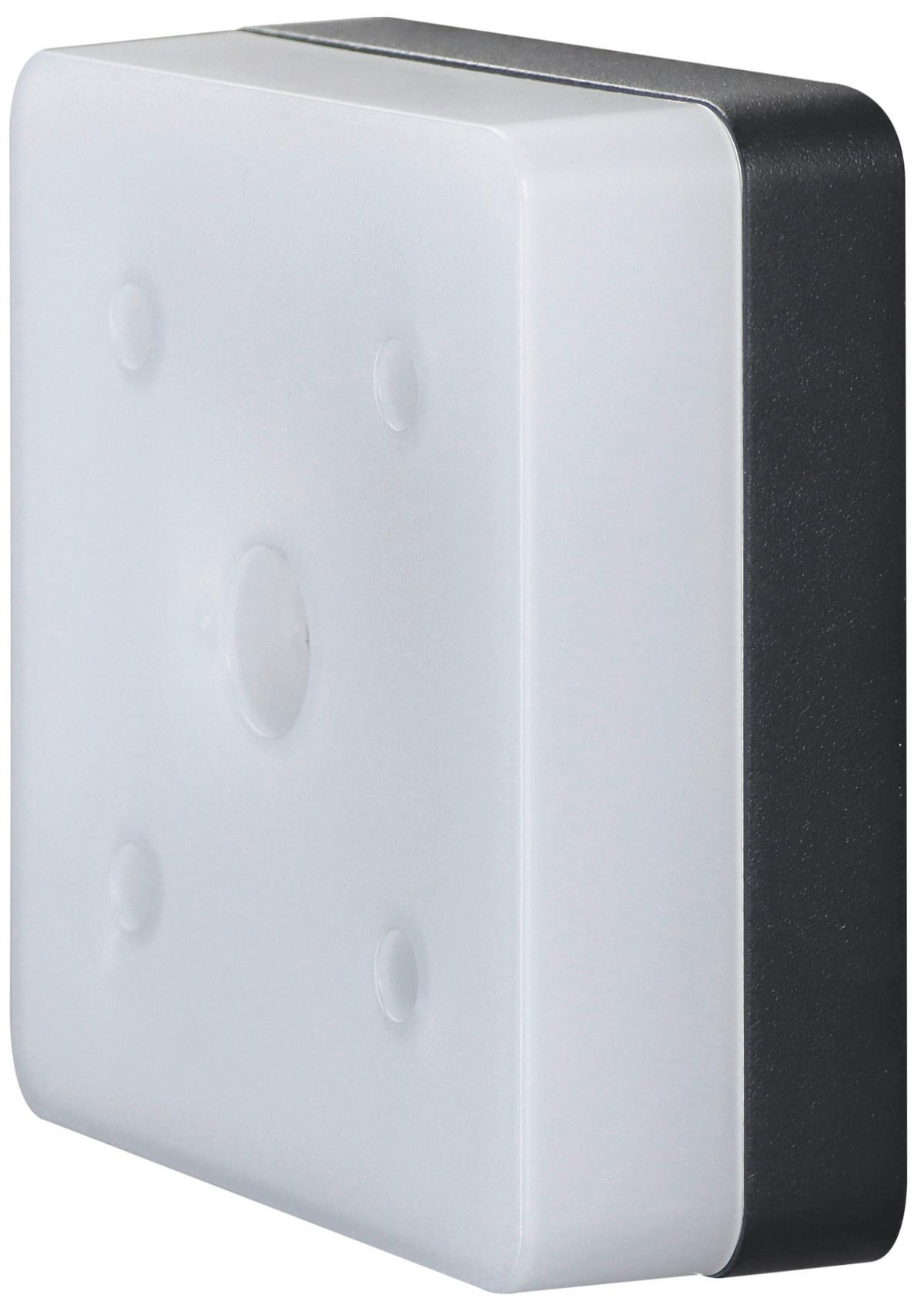 Außenwandleuchte 2528000391696 Castor - Schwarz, Design, Metall (13,5/13,5/4,8cm)