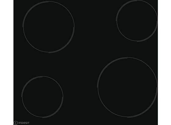 Indesit Glaskeramik-Kochfeld Ri 1060 C - Schwarz, MODERN, Glas (51 58 cm) - Indesit Indesit Glaskeramik-Kochfeld Ri 1060 C - Schwarz, MODERN, Glas (51 58 cm) - Indesit