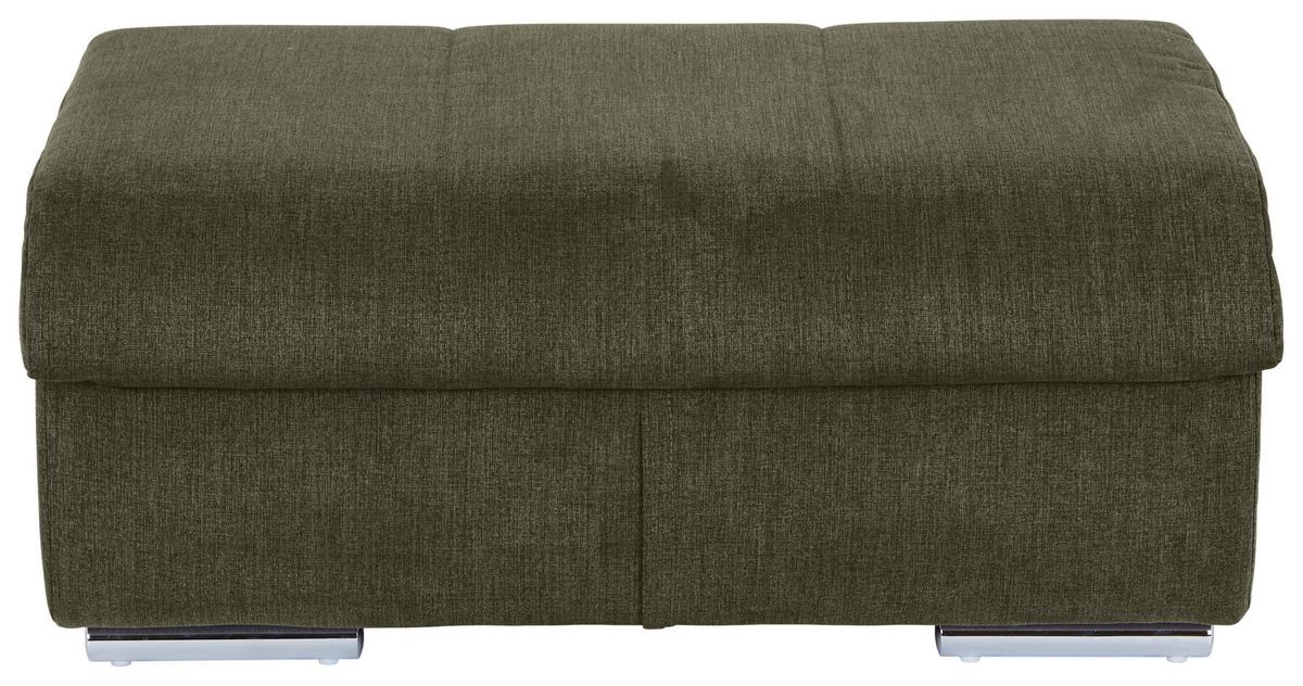 Taburetka MULTI svetlozelená - chrómová/svetlozelená, Modern, kov/textil (100/43/80cm) - Luca Bessoni