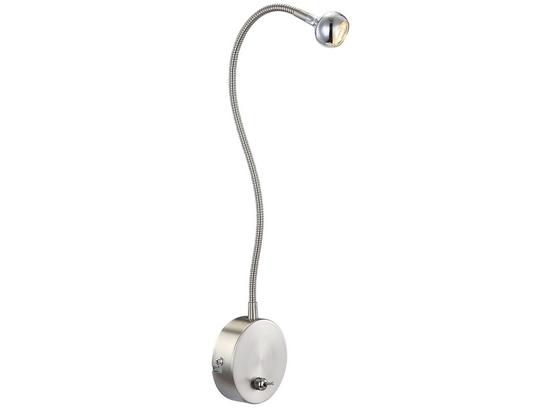 Led Nástěnné Svítidlo Serpent - barvy niklu, Moderní, kov/umělá hmota (52cm) Led Nástěnné Svítidlo Serpent - barvy niklu, Moderní, kov/umělá hmota (52cm)