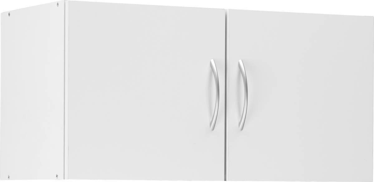 NADSTAVEC NA SKRIŇU MRK - biela/hliníková, Konventionell, kompozitné drevo/plast (80/40/40cm) - Mömax