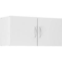 NADSTAVEC NA SKRIŇU MRK - biela/hliníková, Konventionell, kompozitné drevo/plast (80/40/40cm) - Mömax