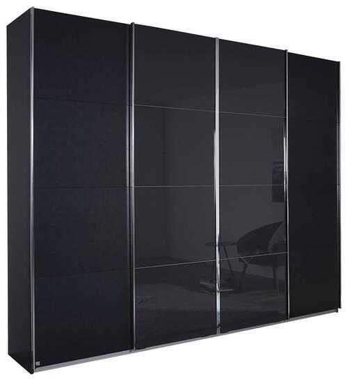 SKRIŇA S POSUVNÝMI DVERAMI Bensheim 316x230cm - sivá/grafitová, Modern, kov/kompozitné drevo (316/230/62cm) - James Wood