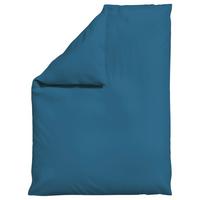 BETTDECKENBEZUG KNITTED JERSEY - Blau, Basics, Textil (155/220cm) - Schlafgut